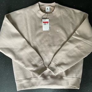 NikeLab Fleece Crewneck Malt